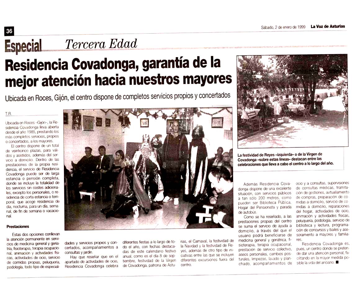 Gracias a la Voz de Asturias por la presente publicaci&oacute;n